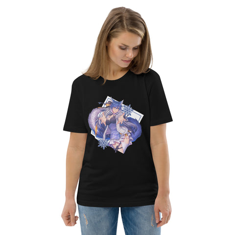 icykaty - Unisex-T-Shirt "ComeToMe" aus Bio-Baumwolle mit Druck