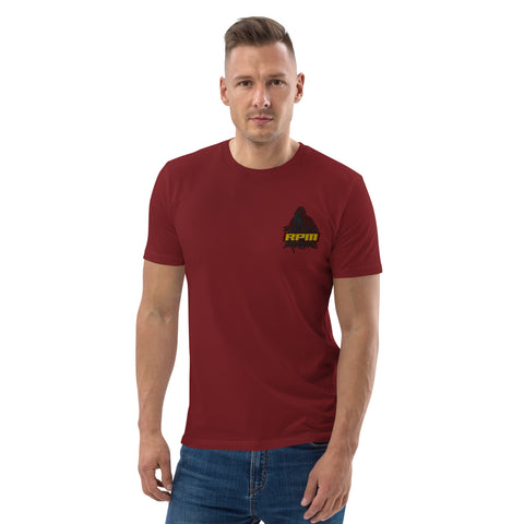 RPM - Herren-T-Shirt aus Bio-Baumwolle mit Stick