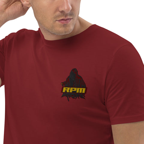 RPM - Herren-T-Shirt aus Bio-Baumwolle mit Stick