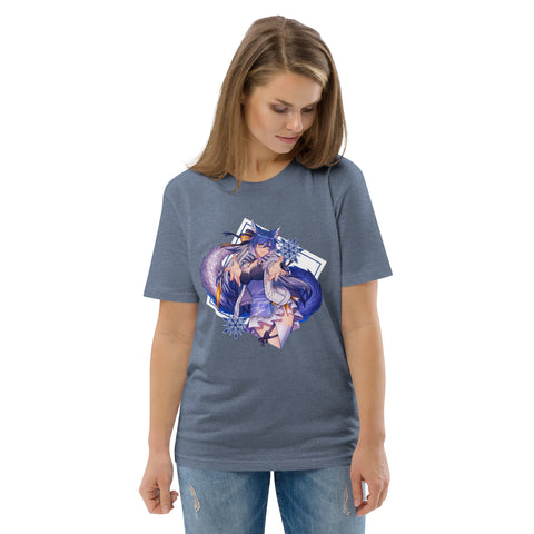 icykaty - Unisex-T-Shirt "ComeToMe" aus Bio-Baumwolle mit Druck