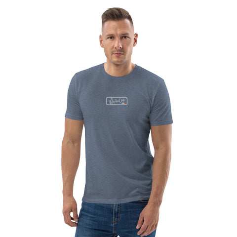 TschiOne - Herren-T-Shirt aus Bio-Baumwolle mit Stick