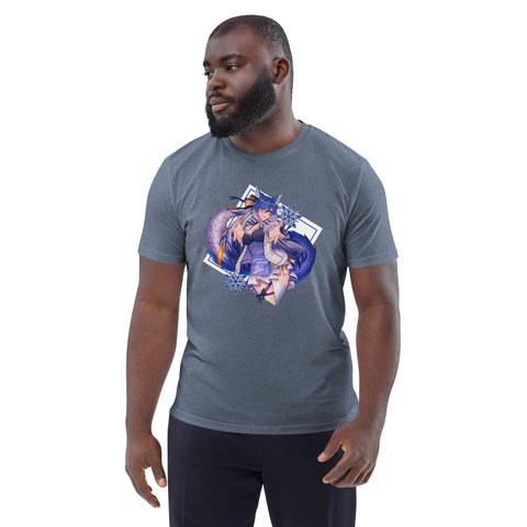 icykaty - Unisex-T-Shirt "ComeToMe" aus Bio-Baumwolle mit Druck