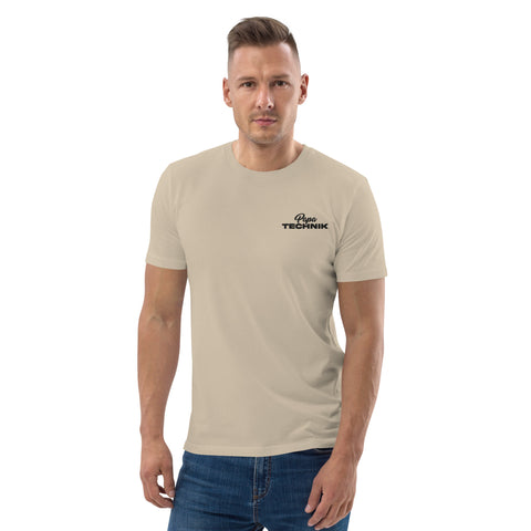 PapaTechnik - Herren-T-Shirt aus Bio-Baumwolle mit Stick