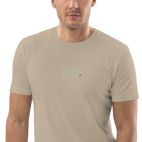 TschiOne - Herren-T-Shirt aus Bio-Baumwolle mit Stick