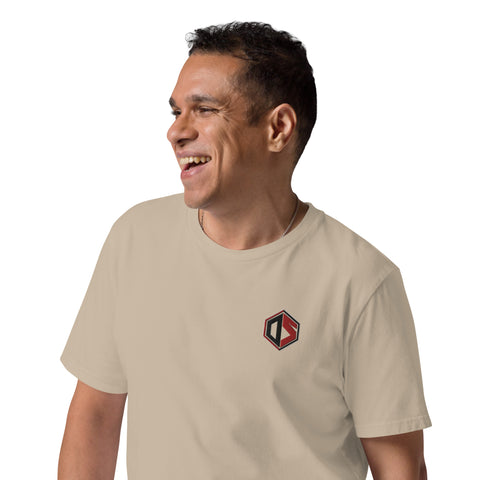 DeinSch1cksal - Herren-T-Shirt aus Bio-Baumwolle mit Stick