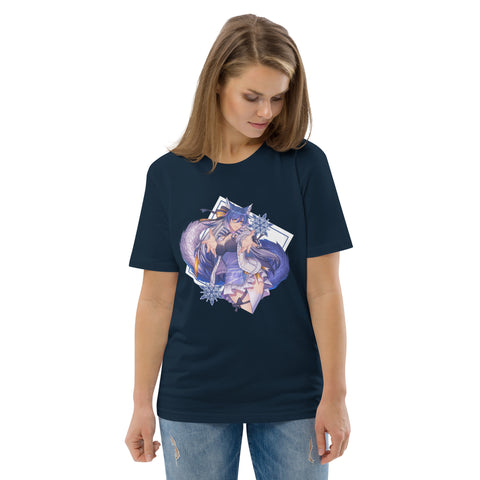 icykaty - Unisex-T-Shirt "ComeToMe" aus Bio-Baumwolle mit Druck