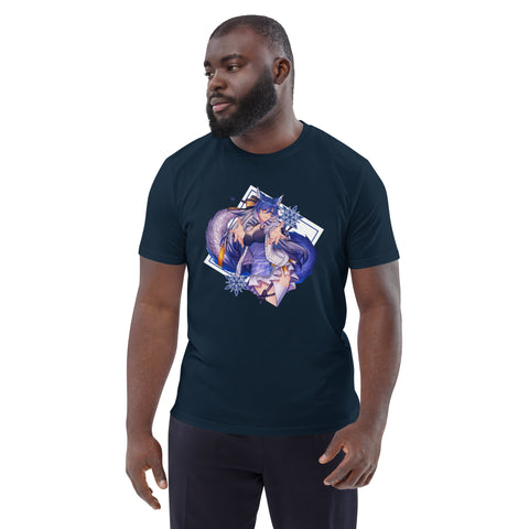 icykaty - Unisex-T-Shirt "ComeToMe" aus Bio-Baumwolle mit Druck