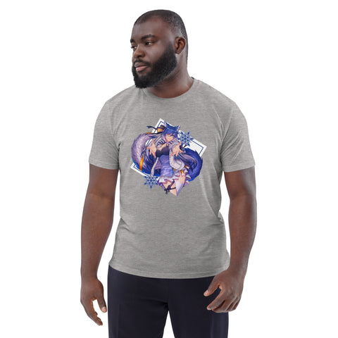 icykaty - Unisex-T-Shirt "ComeToMe" aus Bio-Baumwolle mit Druck