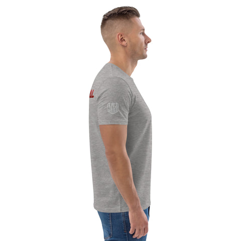 DeinSch1cksal - Herren-T-Shirt aus Bio-Baumwolle mit Stick und Druck