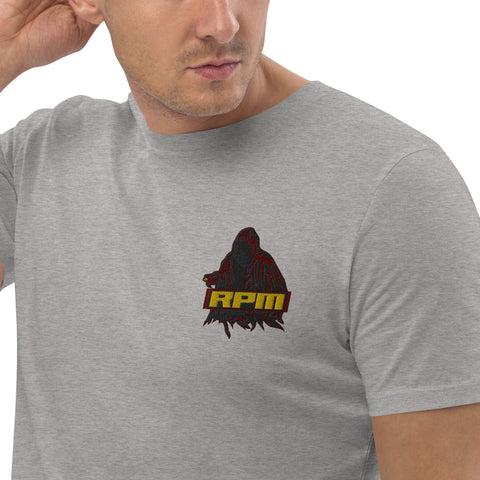 RPM - Herren-T-Shirt aus Bio-Baumwolle mit Stick