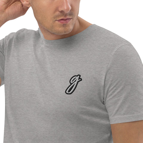 Glatzenfefe - Herren-T-Shirt aus Bio-Baumwolle mit Stick