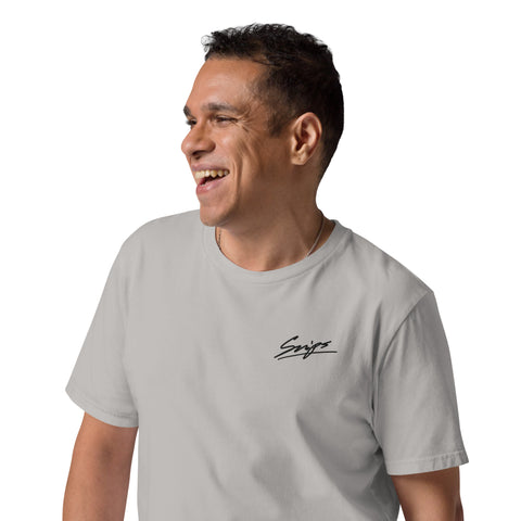 SNIPS1912 - Unisex-T-Shirt aus Bio-Baumwolle mit Stick