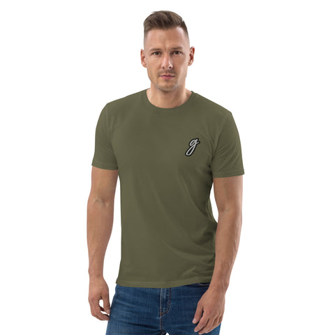 Glatzenfefe - Herren-T-Shirt aus Bio-Baumwolle mit Stick