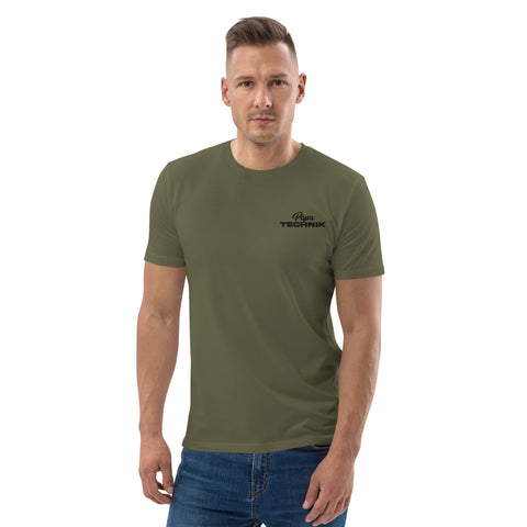PapaTechnik - Herren-T-Shirt aus Bio-Baumwolle mit Stick