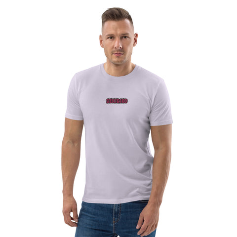 Sekiriko - Unisex-T-Shirt aus Bio-Baumwolle mit Stick