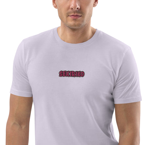 Sekiriko - Unisex-T-Shirt aus Bio-Baumwolle mit Stick