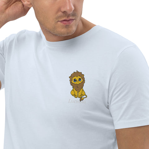 luciana_lionsister - Herren-T-Shirt aus Bio-Baumwolle mit Stick