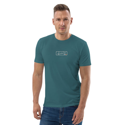 TschiOne - Herren-T-Shirt aus Bio-Baumwolle mit Stick