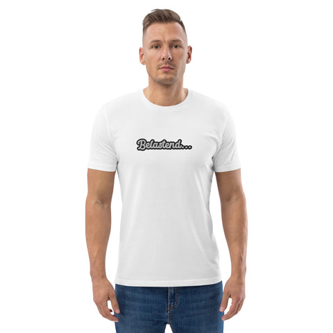 ilias_mit_i - Unisex-T-Shirt aus Bio-Baumwolle mit Stick