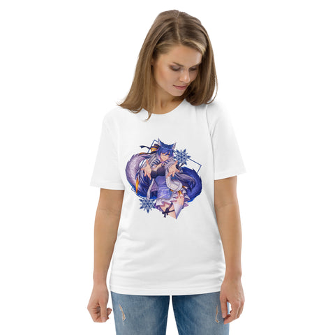 icykaty - Unisex-T-Shirt "ComeToMe" aus Bio-Baumwolle mit Druck