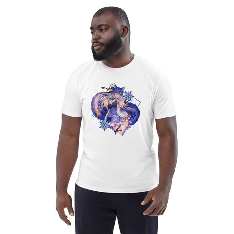 icykaty - Unisex-T-Shirt "ComeToMe" aus Bio-Baumwolle mit Druck