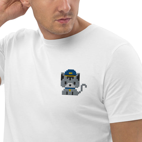 feistmiramliebsten - Herren-T-Shirt aus Bio-Baumwolle mit Stick