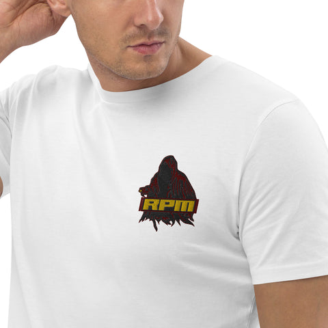 RPM - Herren-T-Shirt aus Bio-Baumwolle mit Stick