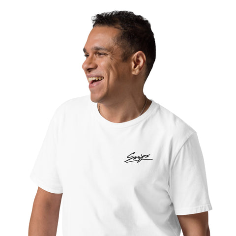 SNIPS1912 - Unisex-T-Shirt aus Bio-Baumwolle mit Stick
