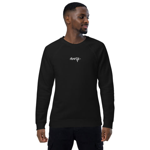 AVNZII - Unisex-Bio-Sweatshirt mit Stick und Druck