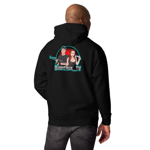 bloodyfreak_tv - Unisex-Premium-Hoodie mit Druck