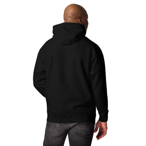 Glatzenfefe - Unisex-Premium-Hoodie mit Stick