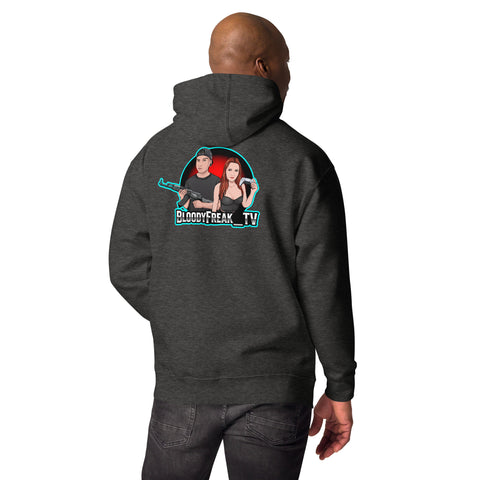 bloodyfreak_tv - Unisex-Premium-Hoodie mit Druck