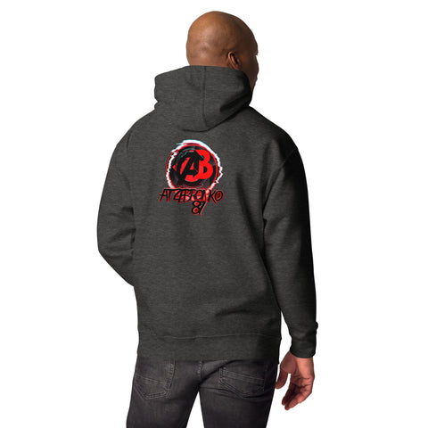 atzebronko87 - Unisex-Premium-Hoodie mit Stick und Druck
