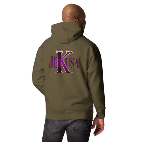 Jekusa - Unisex-Premium-Hoodie mit Druck