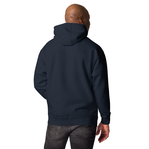 Glatzenfefe - Unisex-Premium-Hoodie mit Stick