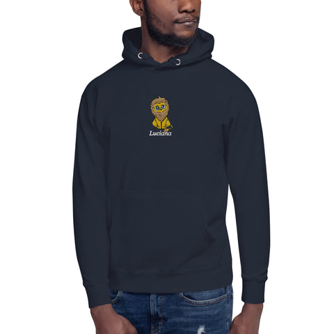 luciana_lionsister - Unisex-Premium-Hoodie mit Stick