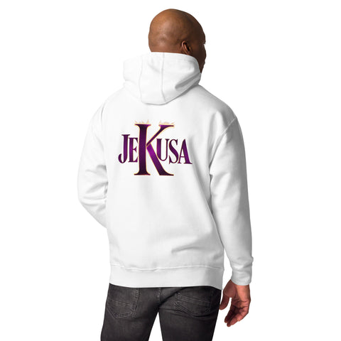 Jekusa - Unisex-Premium-Hoodie mit Druck