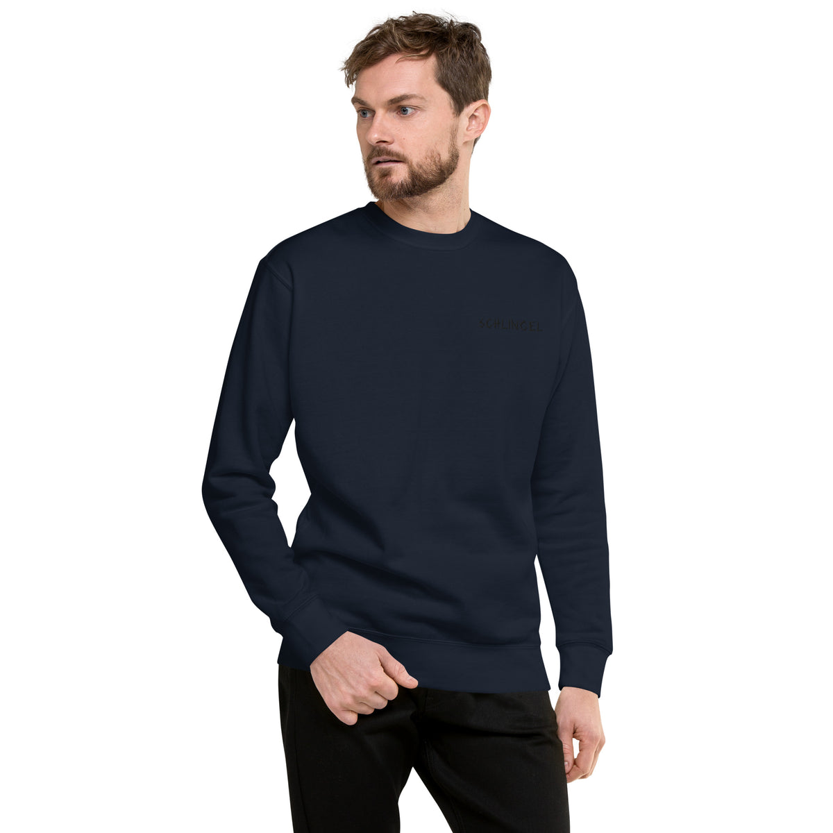 ThomsonGehtNich - Unisex-Premium-Pullover mit Stick