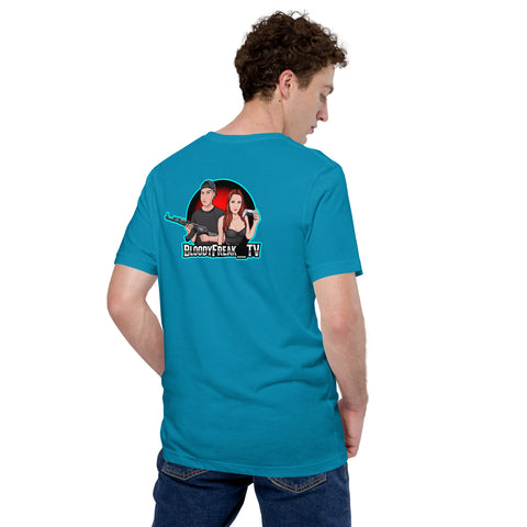 bloodyfreak_tv - Herren-T-Shirt mit Druck