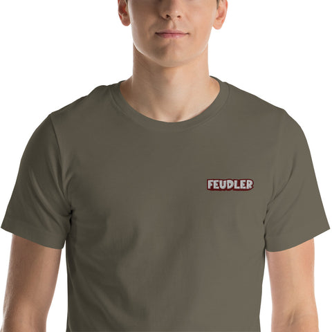 Feudler - Unisex-T-Shirt mit Stick