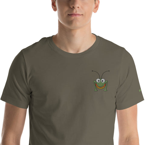 grashuepferjack - Unisex-T-Shirt mit Stick