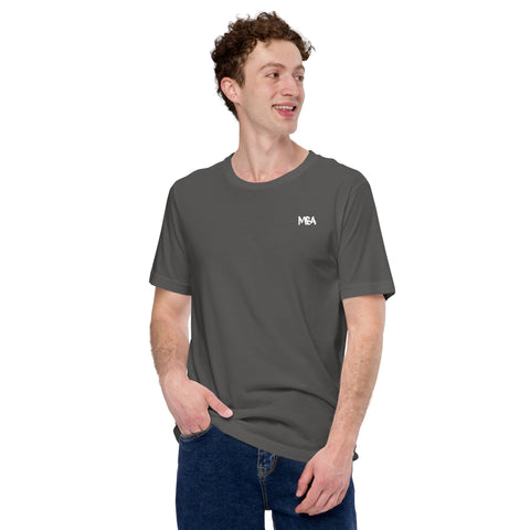 mustibaz - Unisex-T-Shirt mit beidseitigem Druck