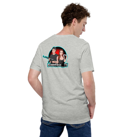 bloodyfreak_tv - Herren-T-Shirt mit Druck