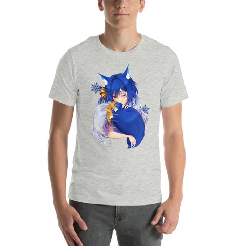 icykaty - Unisex-T-Shirt "Hugtail" mit Druck