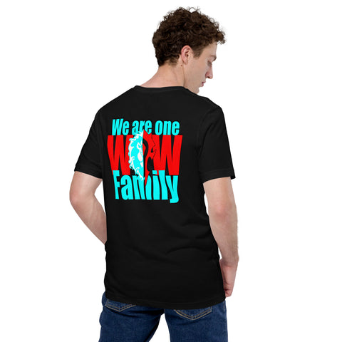 Larryfromspain - Unisex-T-Shirt mit beidseitigem Druck