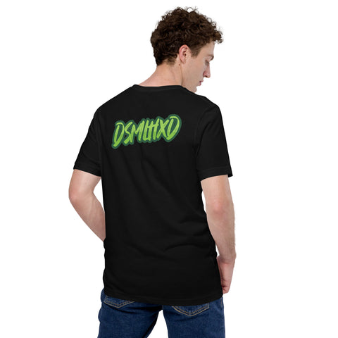 DasMelohxD - Essenzielles-Unisex-T-Shirt mit beidseitigem Druck