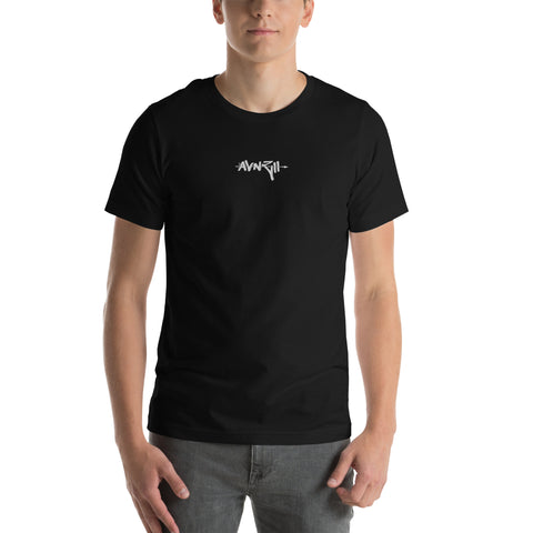 AVNZII - Unisex-T-Shirt mit Stick und Druck