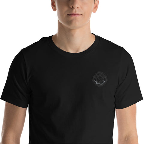Momomski961 - Unisex-T-Shirt mit Stick und Druck