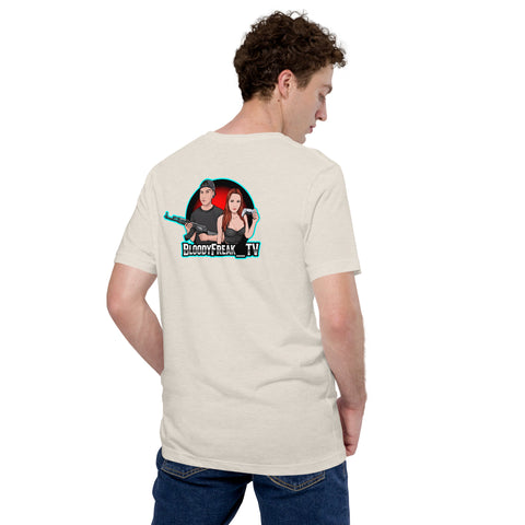 bloodyfreak_tv - Herren-T-Shirt mit Druck