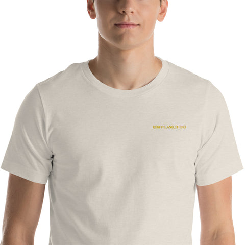 korffis_and_pheno - Unisex-T-Shirt mit Stick
